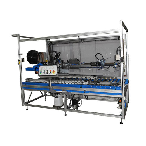 Precintadora de cajas de cartón varias solapas - CG 150 - ICMI Srl - cinta adhesiva / automática / papel engomado