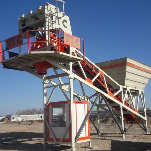 Planta de hormigón estacionaria - TTC-C-35 - TTC Mühendislik - compacta / de 1 cuerpo