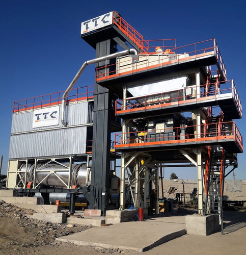 Planta de asfalto discontinua - Tower Batch 80 - TTC Mühendislik - estacionaria