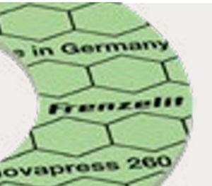Lámina de junta de fibras de aramida - Novapress® 260 - Epidor Seals & Rubber Technology - de NBR / aceite
