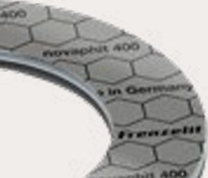 Lámina de junta de grafito - Novaphit® 400 - Epidor Seals & Rubber Technology - de acero inoxidable