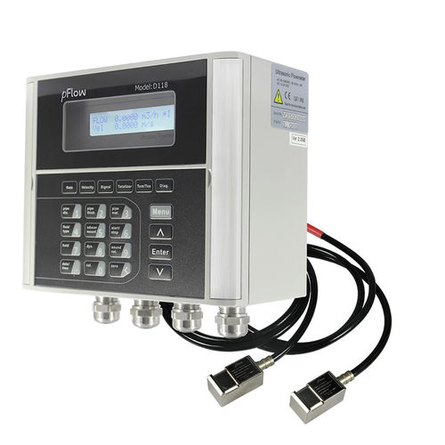 Caudalímetro por ultrasonidos - D118 - Gentos - volumétrico / para agua / DN25 - 1"