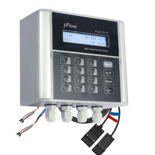 Caudalímetro por ultrasonidos - D116 - Gentos - volumétrico / para agua / DN25 - 1"