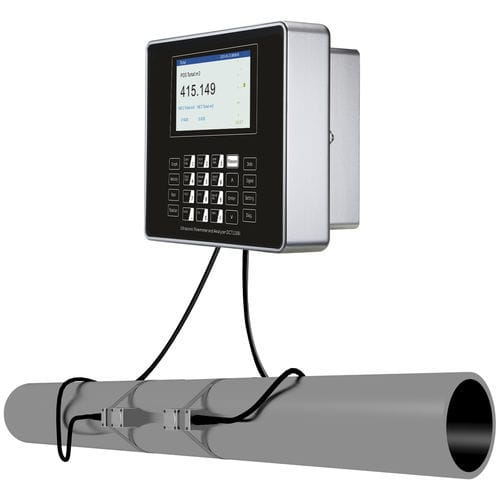 Caudalímetro por ultrasonidos - D118i  - Gentos - volumétrico / para agua / para aguas residuales