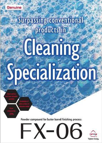 Producto de limpieza en fase acuosa - FX-06 Powder compound for clean surface - Tipton Corp. - de metales