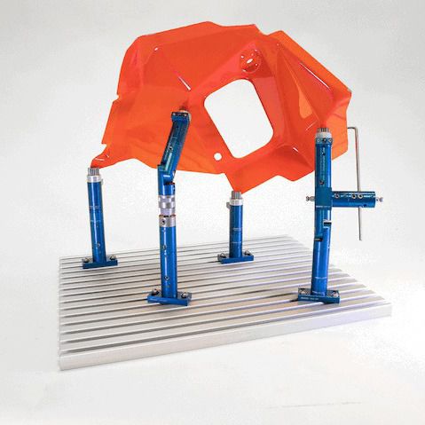 Dispositivos de apriete modular - X-SUPPORT SXS - MATRIX GmbH - mecánico / de piezas para procesar / para mecanizado