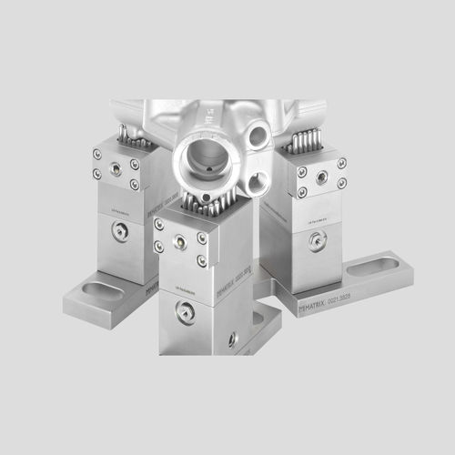 Dispositivos de apriete de piezas para procesar - X-SUPPORT 40, 50 - MATRIX GmbH - mecánico / manual / de enclavamiento mecánico