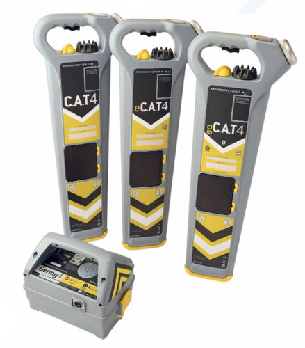 Localizador de cables - C.A.T - Radiodetection - de canalizaciones subterráneas / GPS