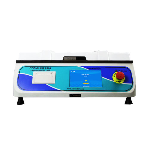 Aparato de pruebas de coeficiente de fricción - COF-01 - Pubtester Instruments Co., Ltd - automático / controlado por ordenador / para placas de plástico