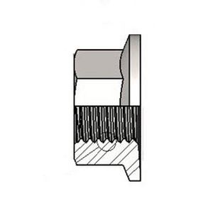 Tuerca hexagonal - M series - STANLEY Engineered Fastening - con collar / de freno / autofrenadas