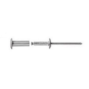 Remache remachable - Avdelmate® series - STANLEY Engineered Fastening - con cabeza ancha / de acero / gran contracabeza