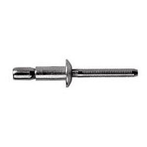 Remache remachable - Interlock® series - STANLEY Engineered Fastening - con cabeza ancha / de acero