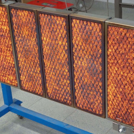Calefactor de infrarrojos de alta temperatura - RHT series  - MEP TEKNIK - de gas natural / de GLP / industrial