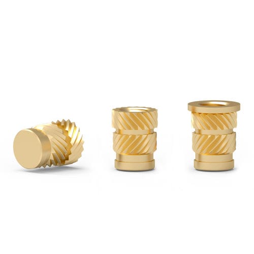 Inserto remachable - HT series - Shenzhen In-saiL Precision Parts Co.,Ltd - roscado / moleteado / de acero inoxidable