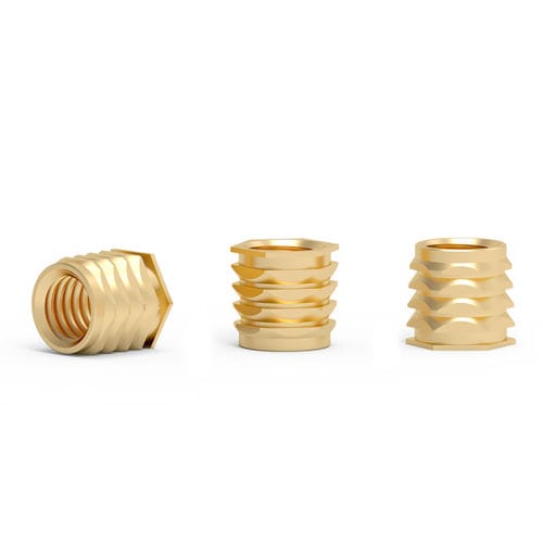 Inserto roscado - BL series - Shenzhen In-saiL Precision Parts Co.,Ltd - a presión / moleteado / de latón