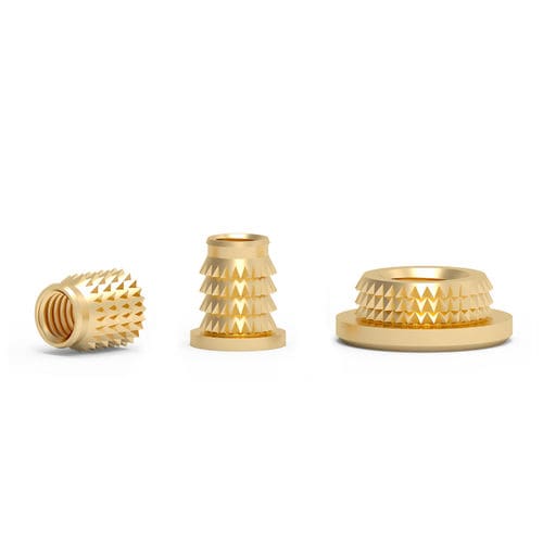 Inserto roscado - MB series - Shenzhen In-saiL Precision Parts Co.,Ltd - a presión / moleteado / de latón