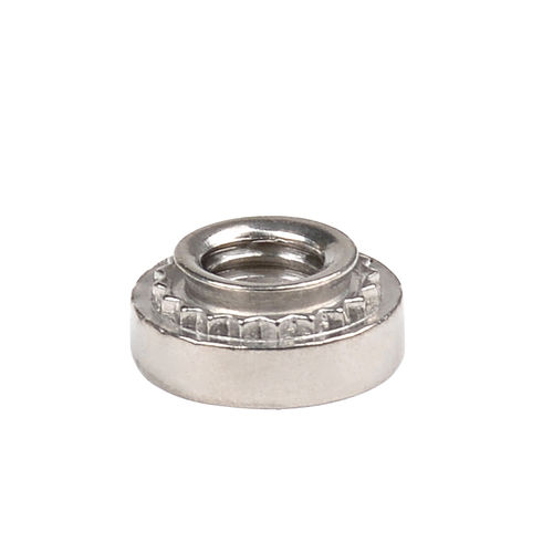 Tuerca autofrenadas - LS series - Shenzhen In-saiL Precision Parts Co.,Ltd - remachable / de acero / de acero inoxidable