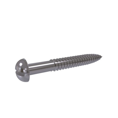Tornillo para madera - DIN96 - Shenzhen In-saiL Precision Parts Co.,Ltd - de cabeza abombada / ranurado / de acero inoxidable