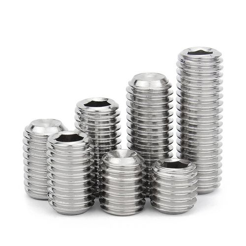 Tornillo de tope - DIN916 - Shenzhen In-saiL Precision Parts Co.,Ltd - de cabeza hexagonal / con hueco hexagonal