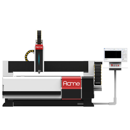 Máquina de corte láser de fibra - LP-3015S - Jinan Acme CNC Equipment Co., Ltd. - para metal / de chapa / para perfiles de aluminio