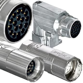Conector de datos - IC AUTOMATION - de alimentación eléctrica / DIN / recto