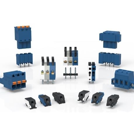 Conector eléctrico de datos - IC AUTOMATION - hilo a tarjeta / rectangular / para bloque de conexión
