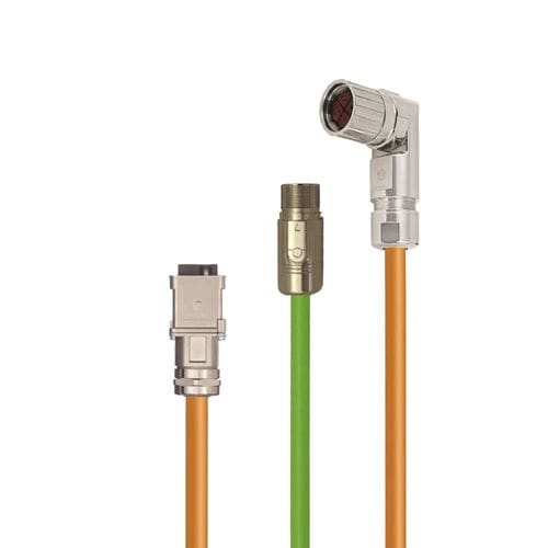 Arnés de cables eléctricos de potencia - 1 series - IC AUTOMATION - de señales / circular / para servomotor