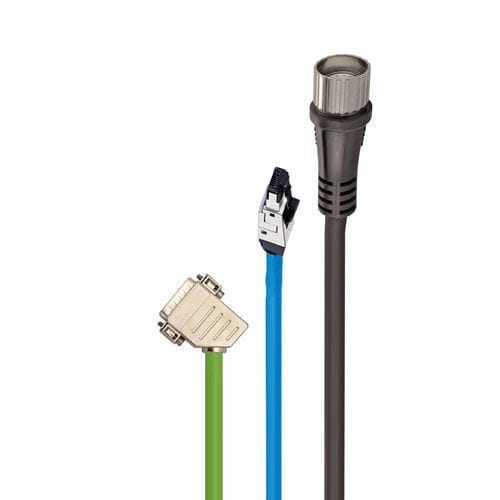 Arnés de cables eléctricos alargador - IC AUTOMATION - Ethernet / ProfiNet / blindado