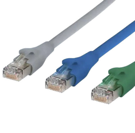 Cable de conexión LAN - IC AUTOMATION - con pigtail / blindado / robusto