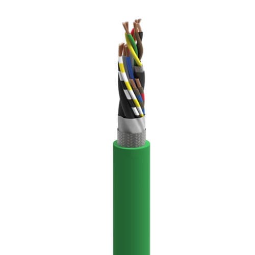 Cable eléctrico para codificador - CABH series - IC AUTOMATION - de datos / antipropagación de fuego / resistente al aceite