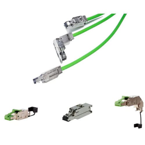 Conector eléctrico RJ45 - IC AUTOMATION - recto / acodado / hembra