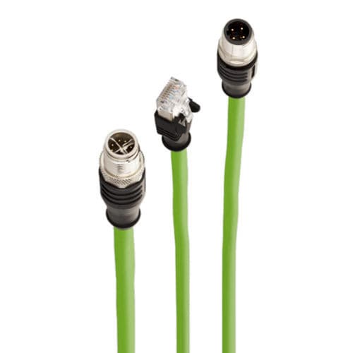 Conector eléctrico moldeado sobre pieza modelo - IC AUTOMATION - M8 / M12 con codificación A / M12 con codificación B
