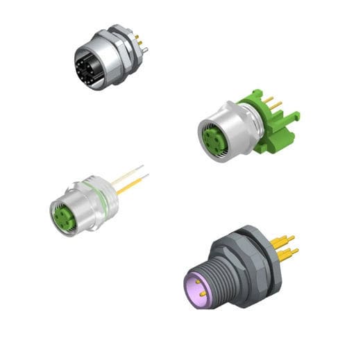 Conector eléctrico para red industrial - IC AUTOMATION - Ethernet / recto / acodado