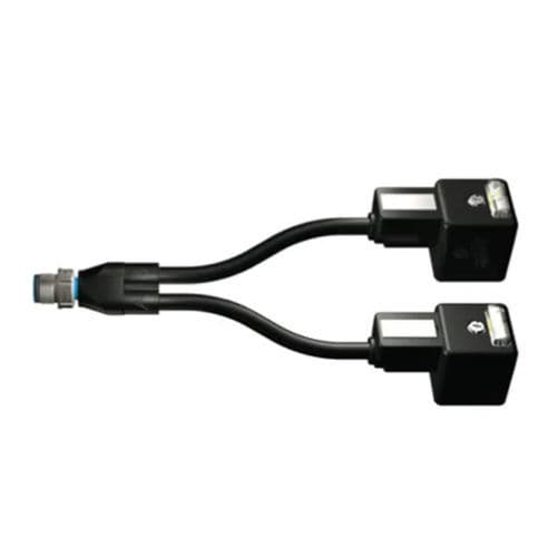 Conector eléctrico DIN - IC AUTOMATION - moldeado sobre pieza modelo / macho / M8