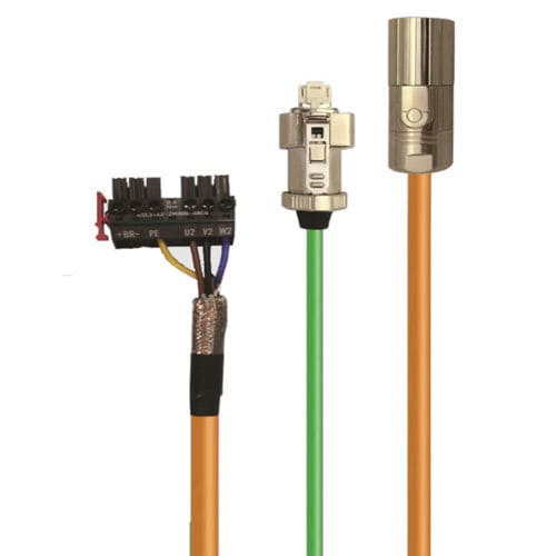 Arnés de cables eléctricos alargador - 6FX series - IC AUTOMATION - de señales / para servomotor / a medida
