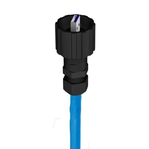 Conector eléctrico con cierre de bayoneta - IC AUTOMATION - RJ45 / de metal / de plástico