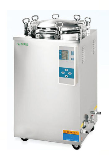 Esterilizador de laboratorio - FSF-LD series - Huanghua Faithful Instrument Co.,LTD. - de vapor / vertical