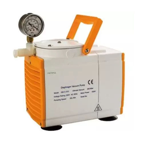 Bomba de vacío de membrana - GM-0.33II - Huanghua Faithful Instrument Co.,LTD. - monoetapa / para laboratorio