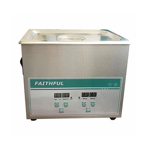 Máquina de limpieza por ultrasonidos - FSF series - Huanghua Faithful Instrument Co.,LTD. - de acero inoxidable