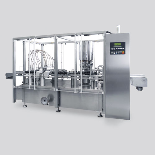 Llenadora encapsuladora continua - L60 - CAM - automática / para líquido / de frasco