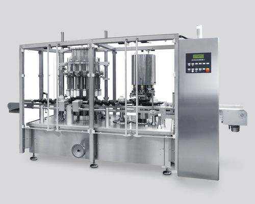 Llenadora encapsuladora continua - L series - CAM - automática / para líquido / de frasco