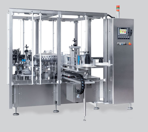 Máquina de etiquetado de alta velocidad - S105 - CAM - automática / de jeringas / para aplicación en el lateral del producto