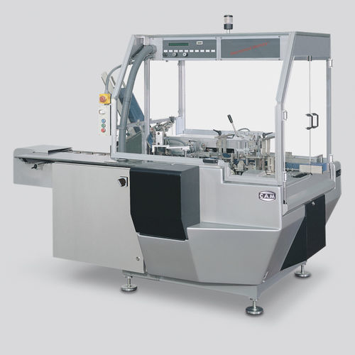 Encartonadora intermitente - PMM - CAM - horizontal / para la industria farmacéutica