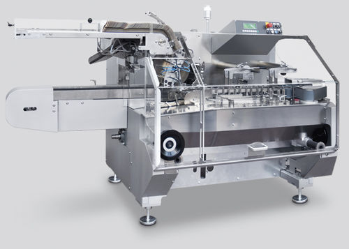 Encartonadora intermitente - PMX series - CAM - de carga superior / horizontal / para la industria agroalimentaria