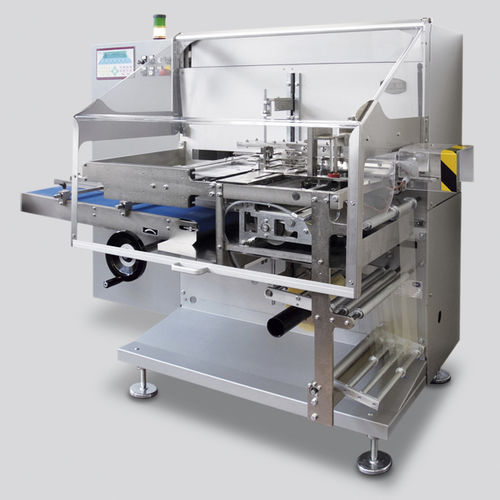 Retractiladora intermitente - AP  - CAM - automática / para productos cosméticos / para cierre de cajones de cartón