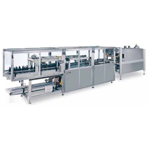 Retractiladora continua - NV700 - CAM - automática / para botellas / para cajas
