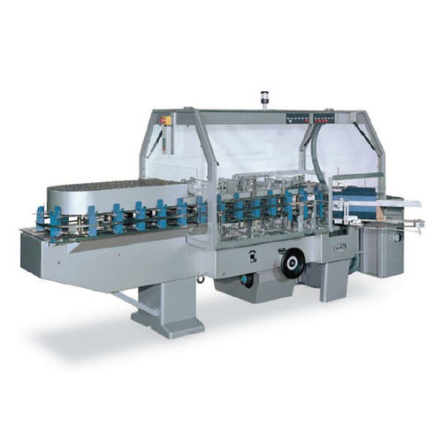 Encartonadora intermitente - AV - CAM - de carga superior / vertical / para la industria farmacéutica