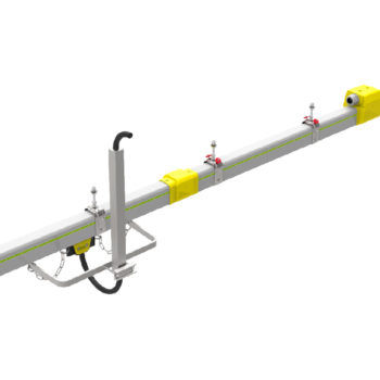 Riel conductor de PVC - Mobilis INNO® - FELS SAS - Groupe ESARIS Industries - multiconductores / cerrado / para puente grúa