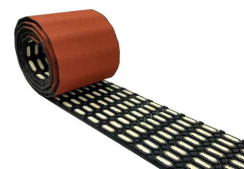 Hoja de goma de caucho - CERALAG - Thejo Engineering Ltd - a prueba de abrasión / resistente al desgaste / para rodillo de transportador