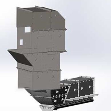 Dispositivo asegurador-descensor para productos a granel - RHINO - Thejo Engineering Ltd